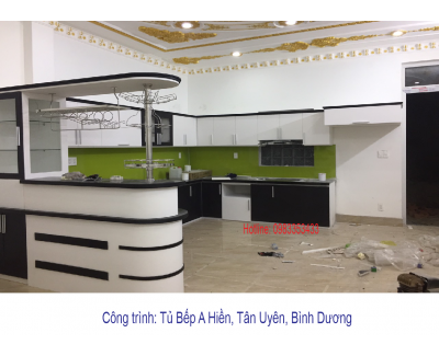 Tủ Bếp  Nhựa đặc  Sơn Bóng